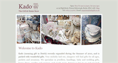 Desktop Screenshot of kadogifts.co.uk